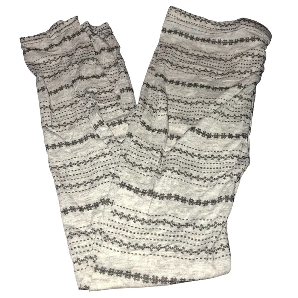 GRAY & BLACK CHILDREN'S LEGGINGS